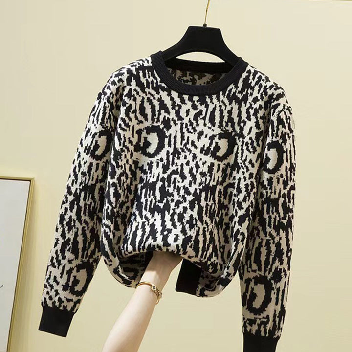 Dame stilfuld sweater med unikt mønster og højeste bærekomfort Stilla