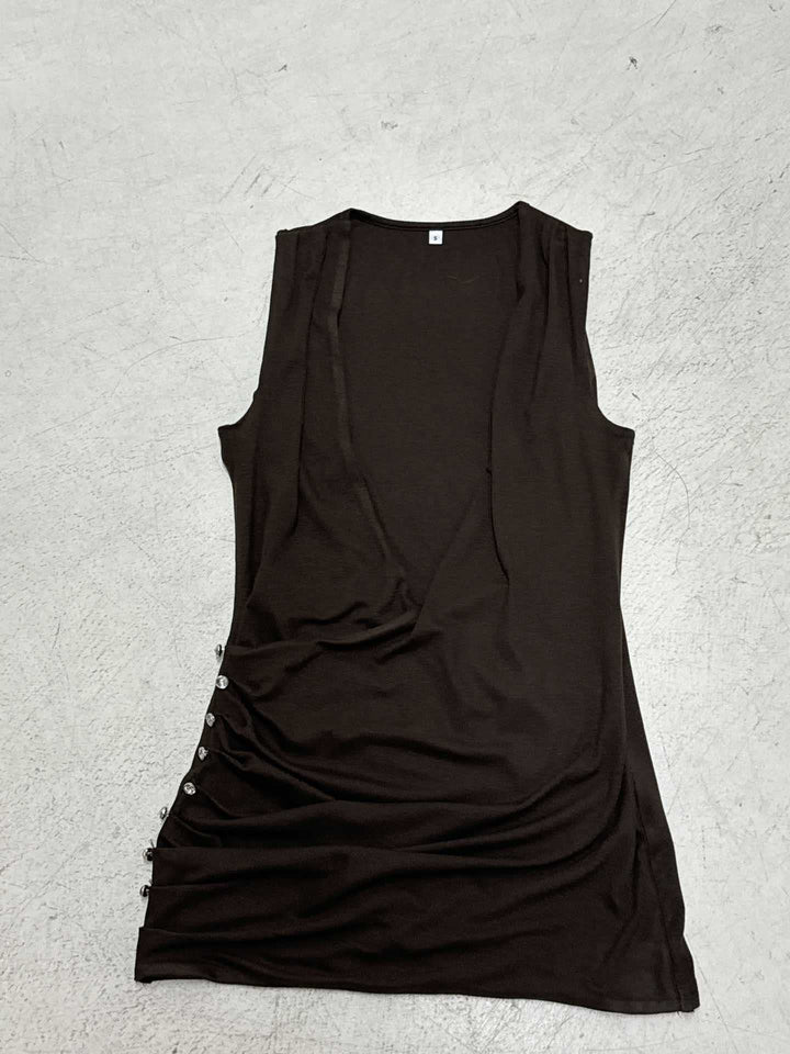 Dame Elegant og figurformet jumpsuit med dyb udskæring Skovae