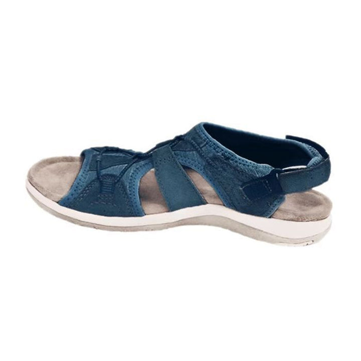 Dame Komfortable Outdoor-sandaler med justerbare remme og ergonomisk fodseng Stilla