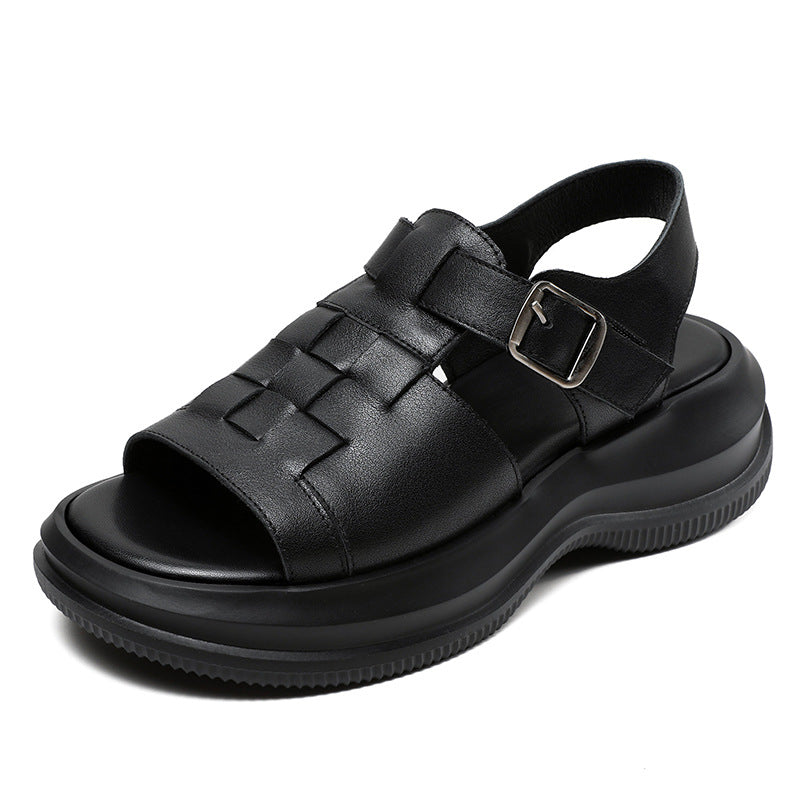 Herrer Contemporary Woven Slide Sandaler Stilla