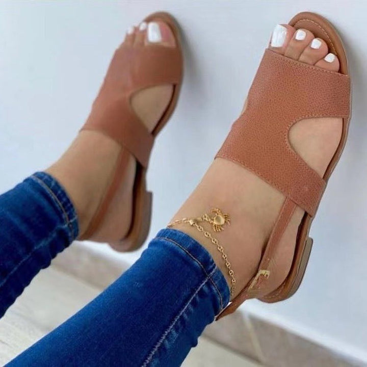 Dame Komfortable Sandaler med moderne Cut-Out Design Stilla