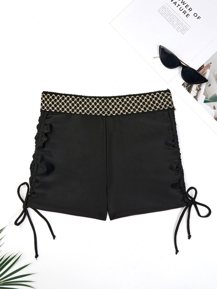 Dame bade-shorts med justerbar talje og elastisk materiale Stilla