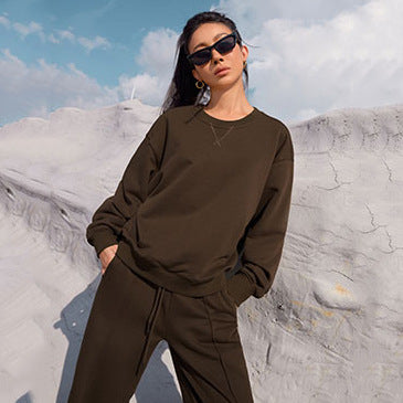 Stilla | Komfortabel Langærmet Sweatshirt To-delt Sæt