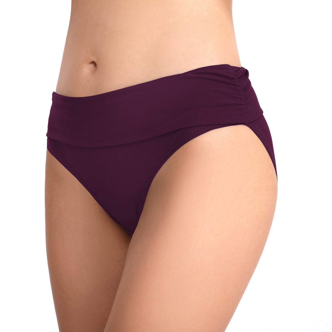 Dame Høj talje Badeshorts med elegant flæseindsats Stilla