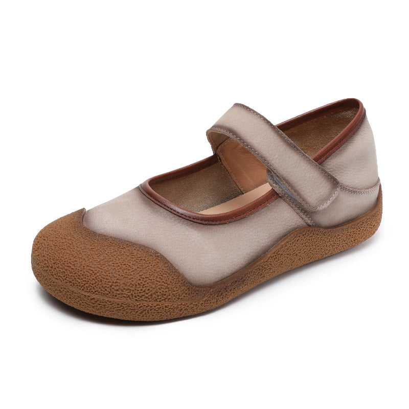 Dame Komfort Mary Jane Ballerinas med justerbar rem Stilla