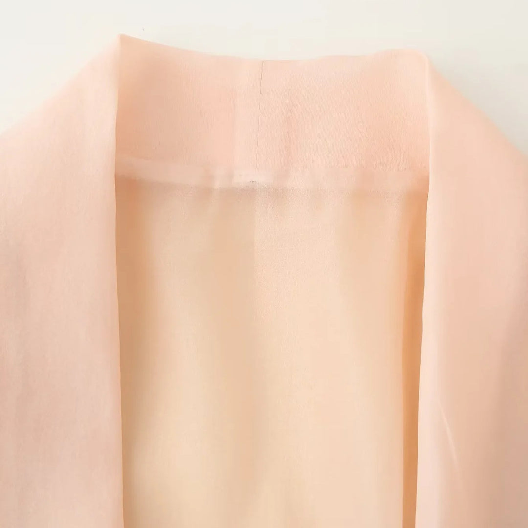 Femme Elegante Bestickede Kimono Jakke Stilla