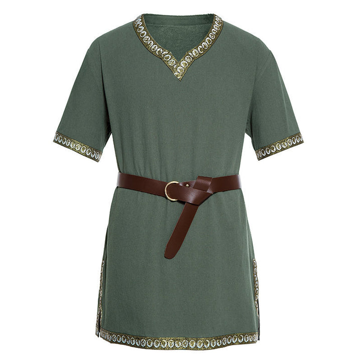 Femme Elegante Kortærmet Tunika Kjole Stilla