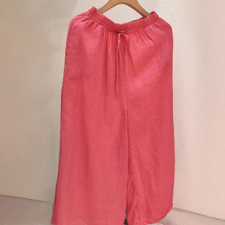 Femme Letvægts Høj Talje Afslappet Fit Culottes Stilla