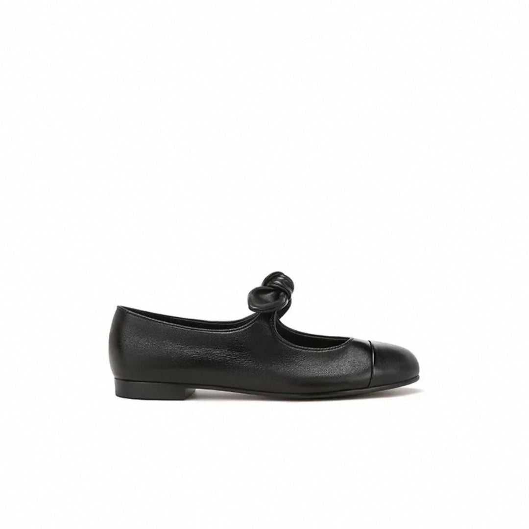 Femme Chic Bue Detalje Balletsko Stilla