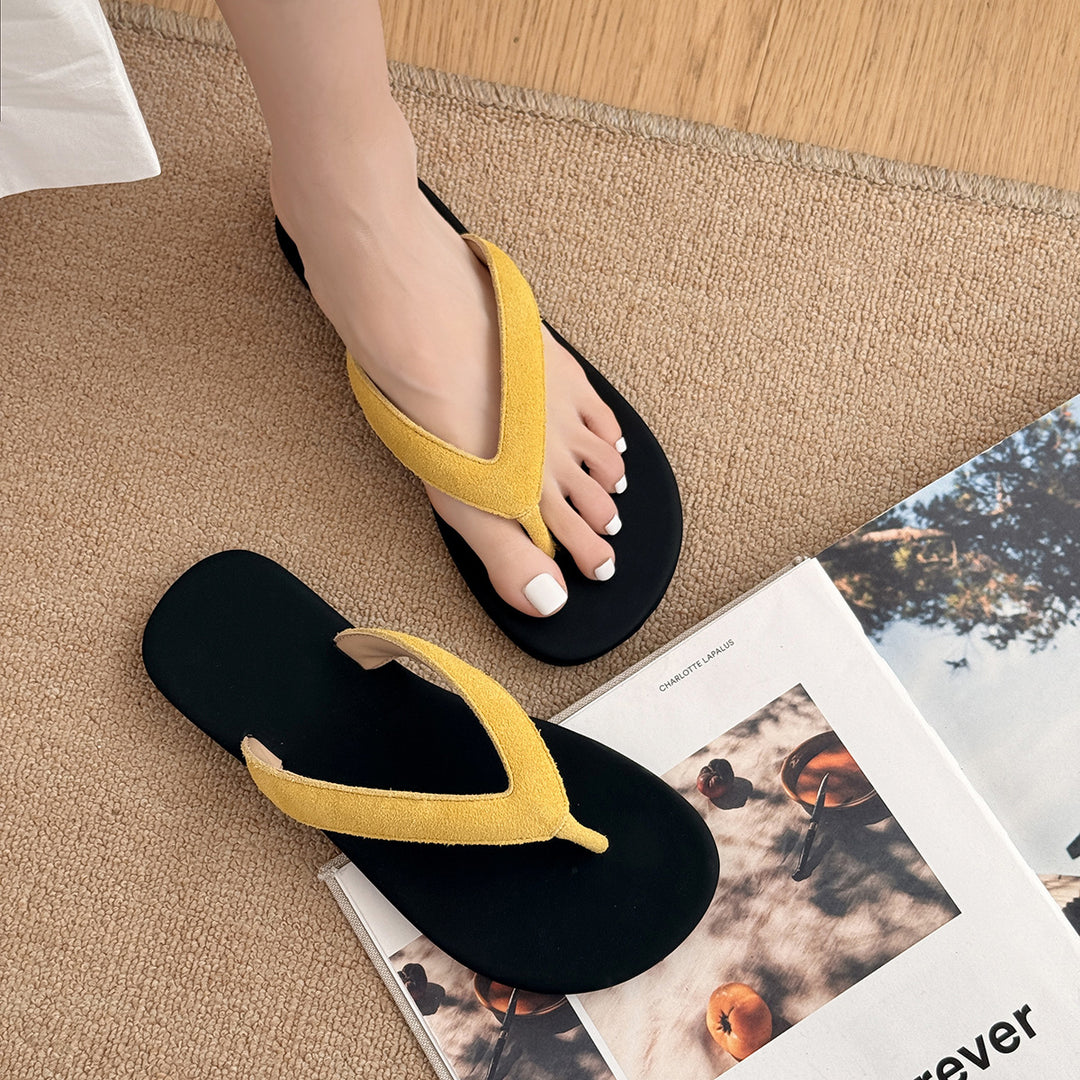 Femme Fritids Komfort Flip-Flops Stilla