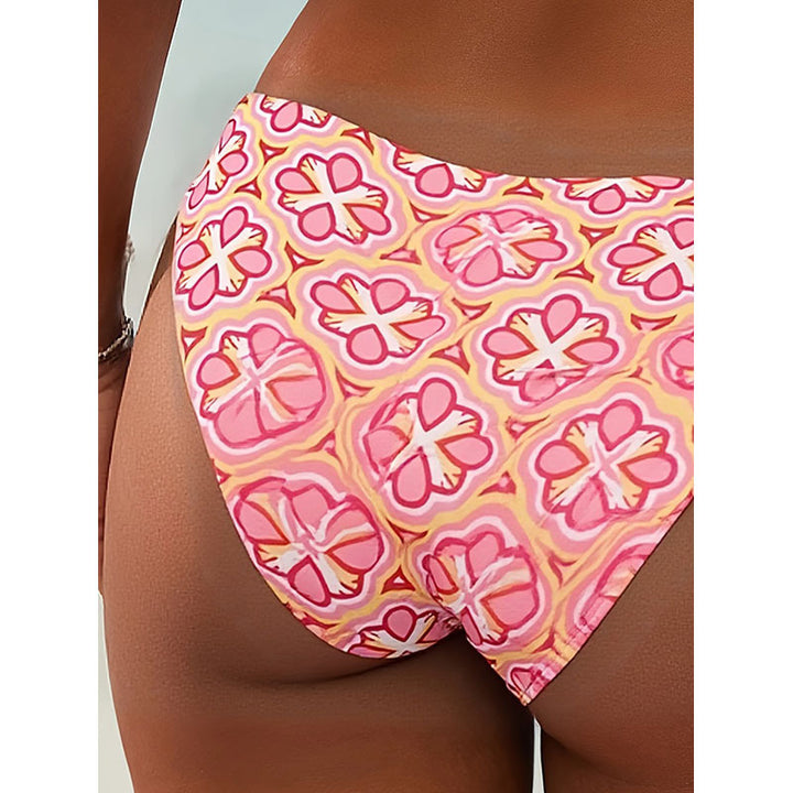 Dame bikiniunderdel med blomsterprint Skovae