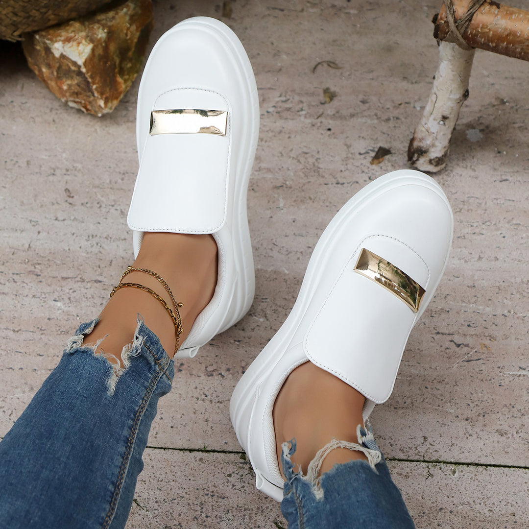 Dame Stilfulde Slip-On Sneakers Stilla
