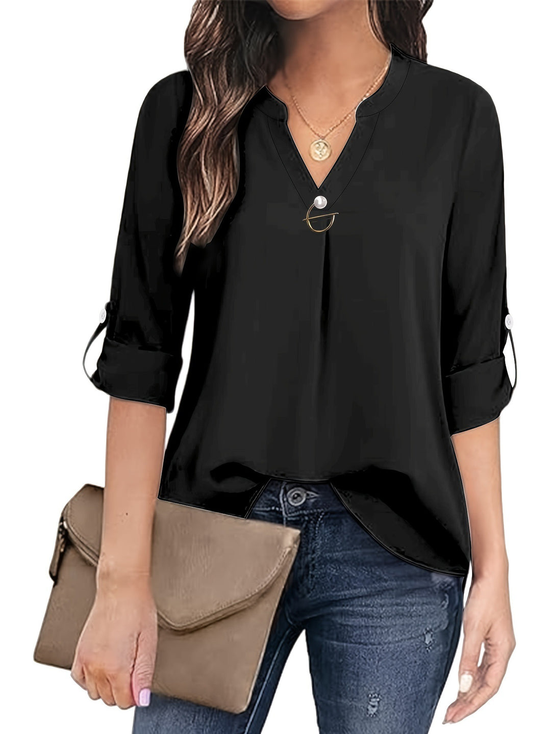 Dame stilfuld bluse Stilla