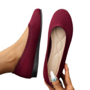 Damer elegante og komfortable ballerinaer med åndbart overmateriale Stilla