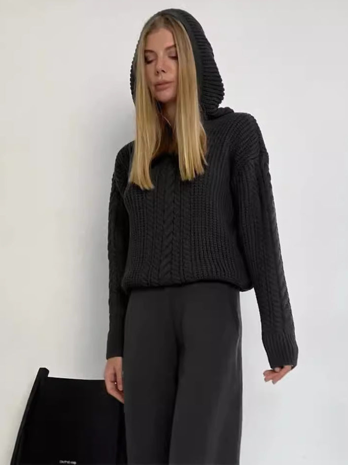 Dame hyggelig strikpullover med overdimensioneret pasform Stilla