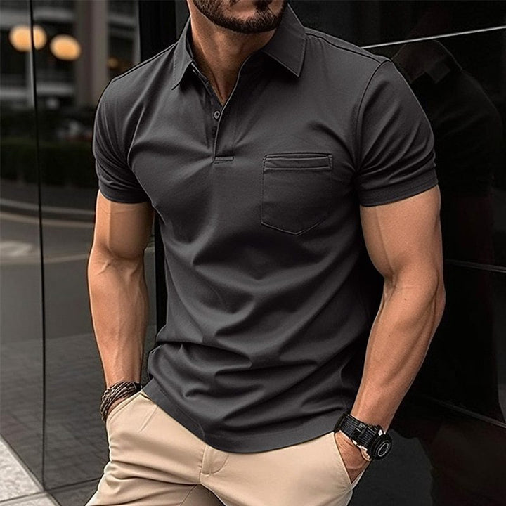 Herrer Modern Fit Essential Polo-Shirt Stilla