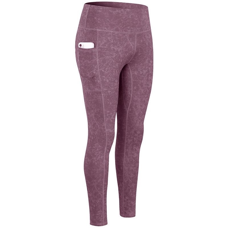 Dame Kvalitets Performance-Leggings med praktiske sidelommer og elastisk talje Stilla