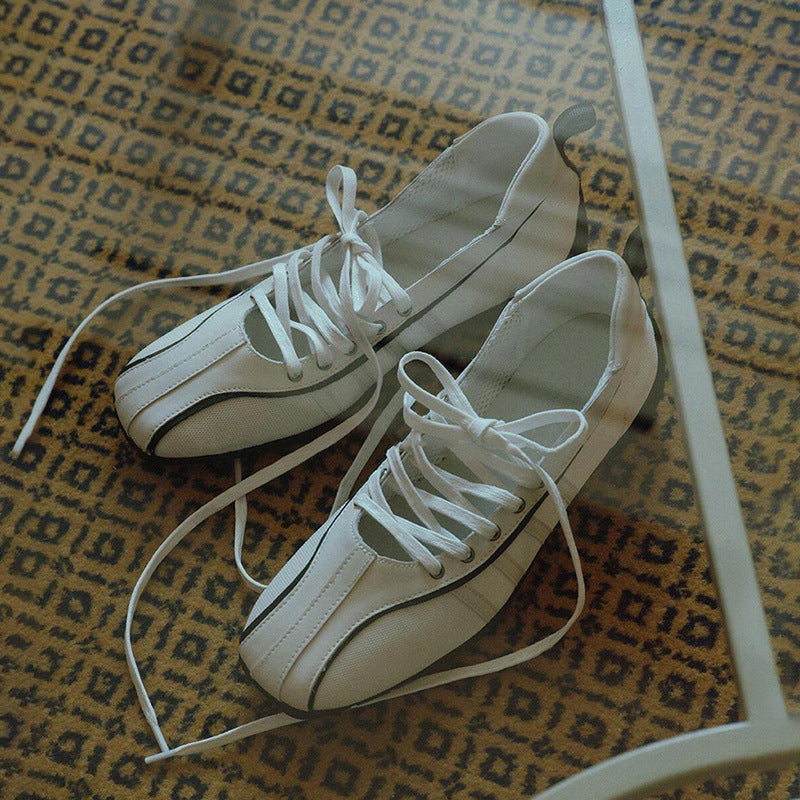 Dame Let Snøre Sport Sneakers Stilla
