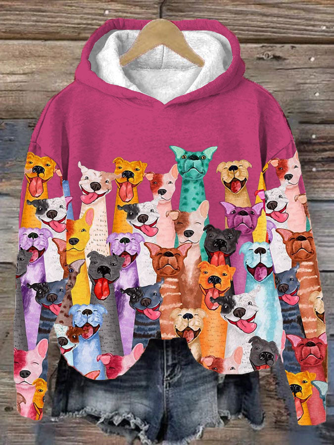 Stilla | Sweatshirt med dyremønster