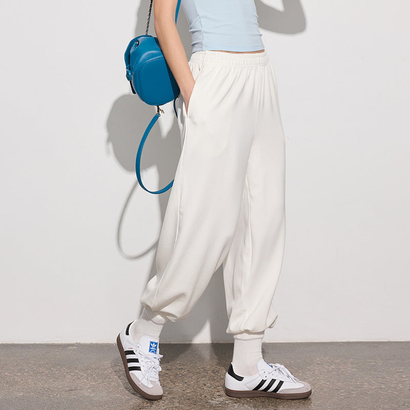 Dame Sporty Joggingbukser med elastisk talje og minimalistisk silhuet Stilla