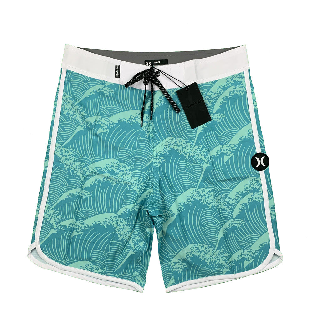 Herre cargo badeshorts med praktisk snørelukning og stilfuldt camouflage-design Stilla