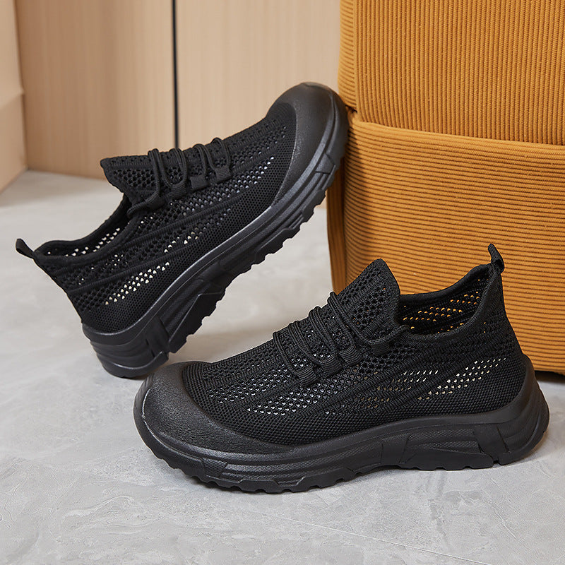 Dame Sporty Mesh-Sneakers med åndbart overtøj og dæmpende sål Stilla