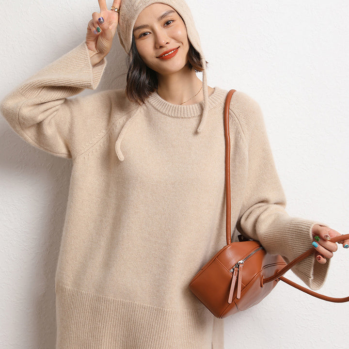 Femme Cozy Oversized Striktrøje Stilla