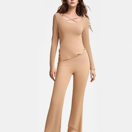 Dame Elegant og komfortabelt to-delt outfit Stilla