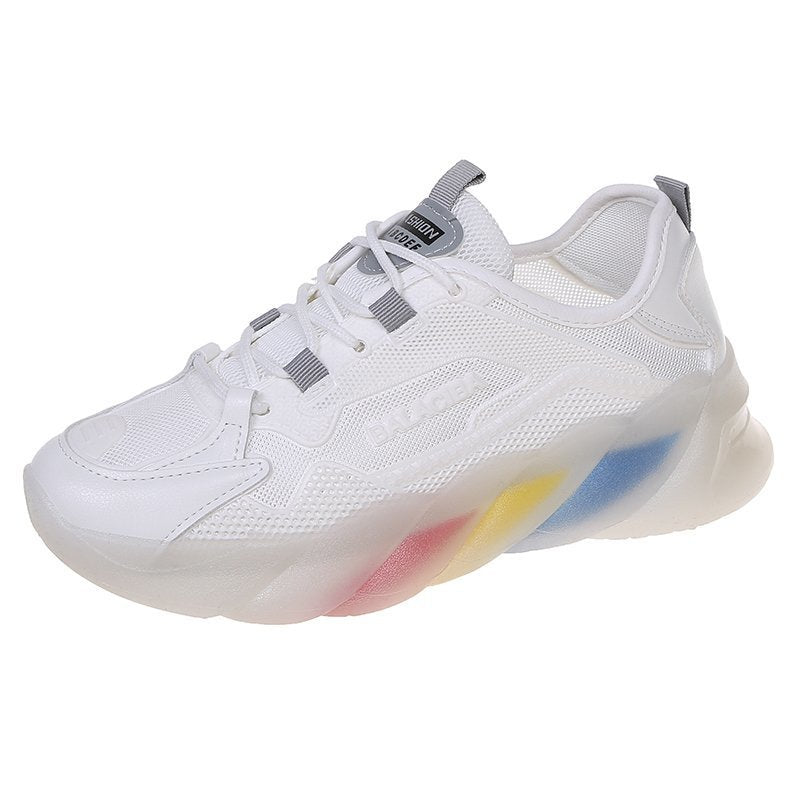 Dame mode Sneakers med futuristisk design og attraktiv sål Stilla
