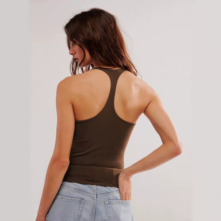 Dame Sporty Tanktop med trendy snit og høj bærekomfort Stilla