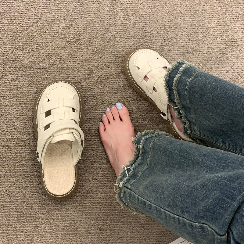Dame Komfort-sandaler med moderigtigt remdesign og skridsikker sål Stilla