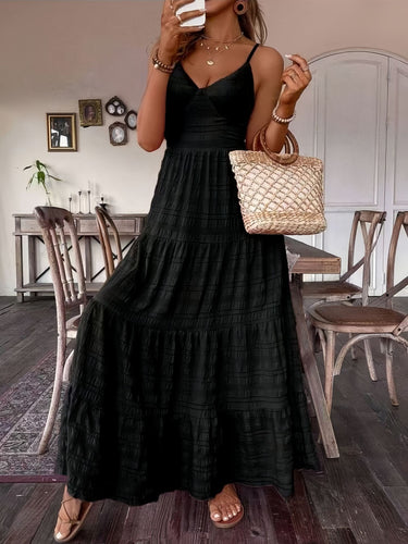 Dame Sommer Maxi Kjole Stilla