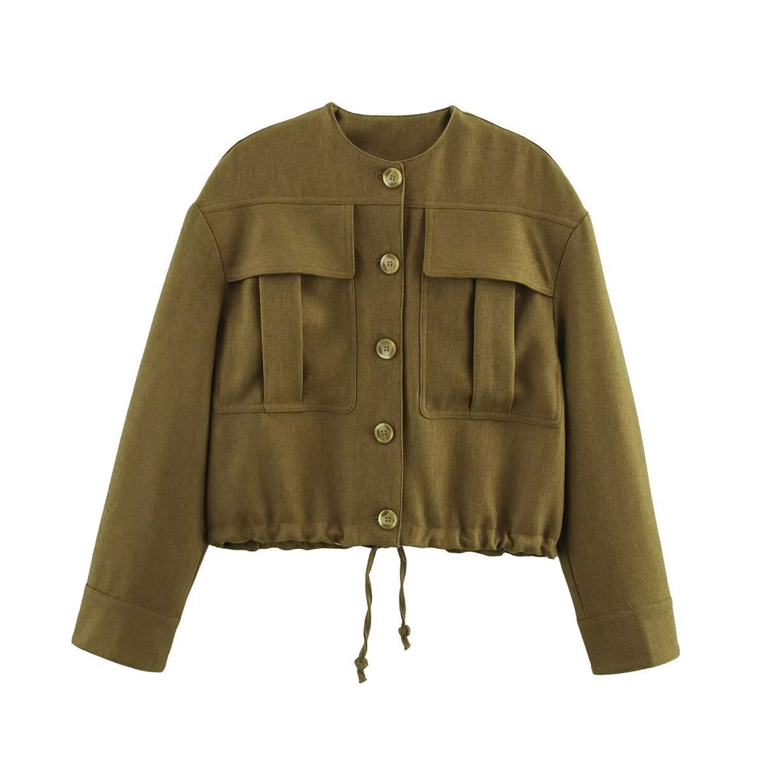 Femme Utility Crop Jakke Stilla