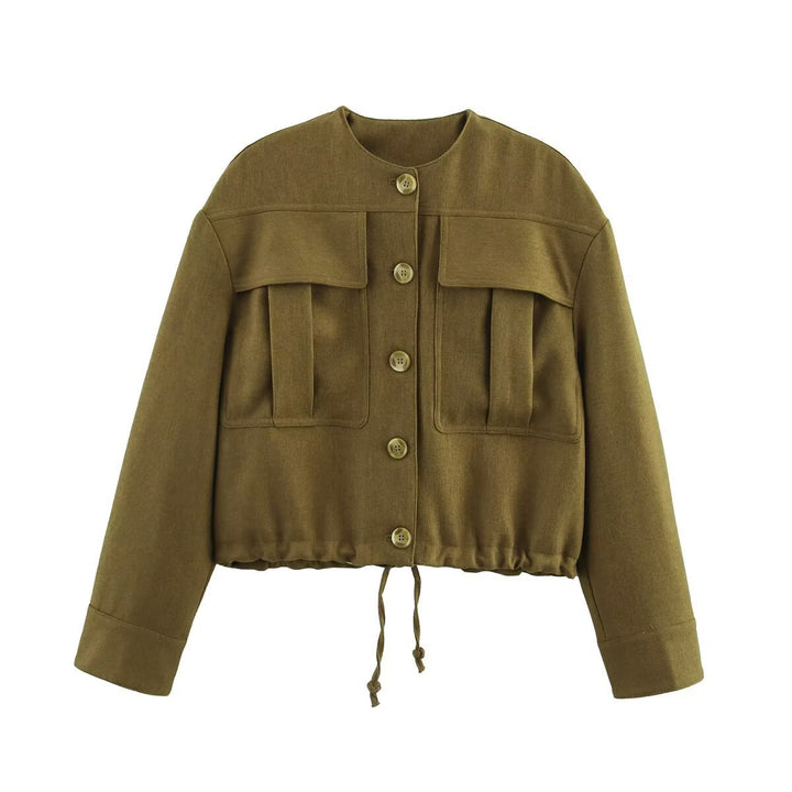 Femme Utility Crop Jakke Stilla