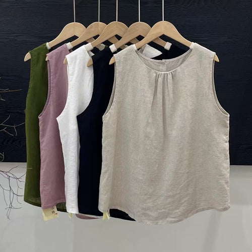 Femme Relaxed Fit Ærmeløs Bluse Stilla