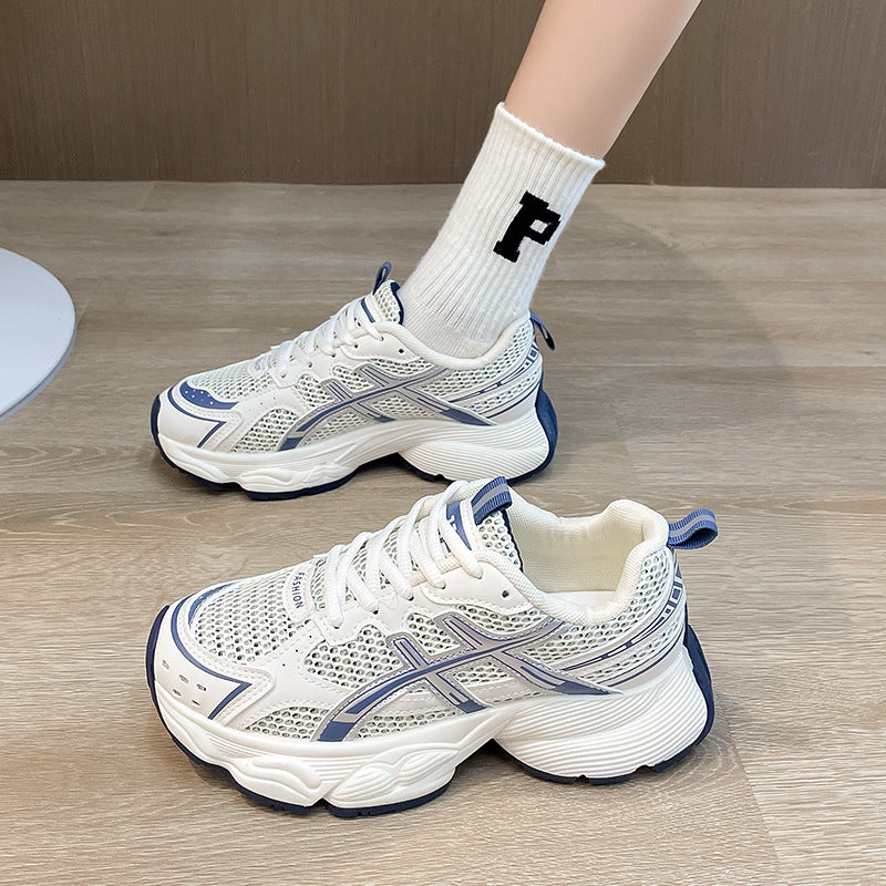 Dame Løbesneakers med åndbart mesh-overmateriale og dæmpende sål Stilla