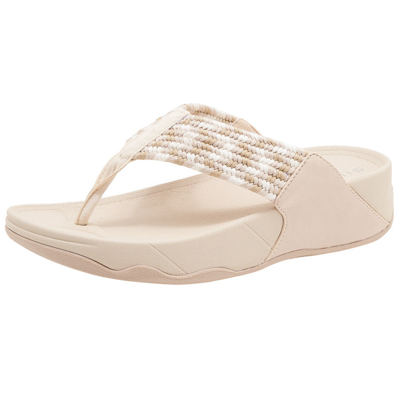 Dame Komfortable Flip-Flops med ergonomisk sål Stilla