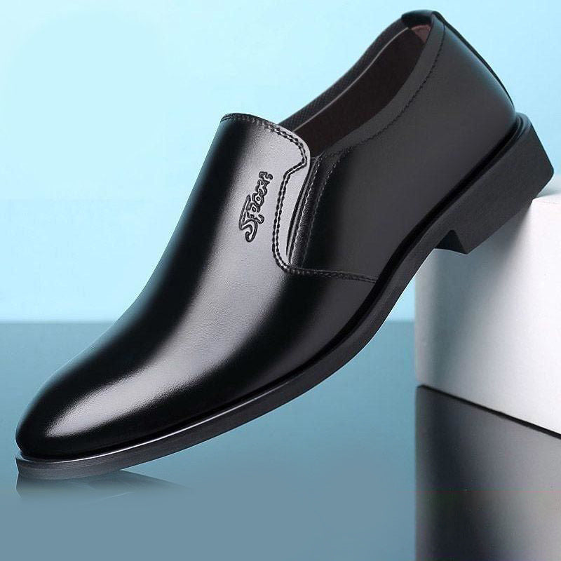 Herrer elegante læderslipper med komfortindlæg Stilla