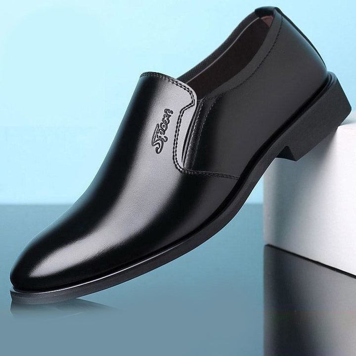Herrer elegante læderslipper med komfortindlæg Stilla