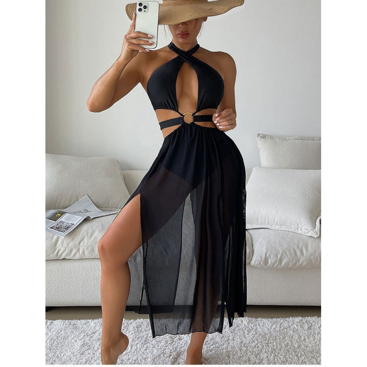 Dame Sexy Strandkjole med Cut-Outs Skovae