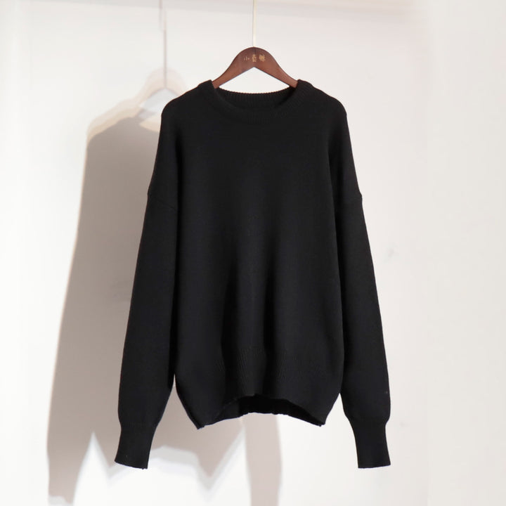 Kvinders oversized sweater med tekstureret strikmønster Stilla