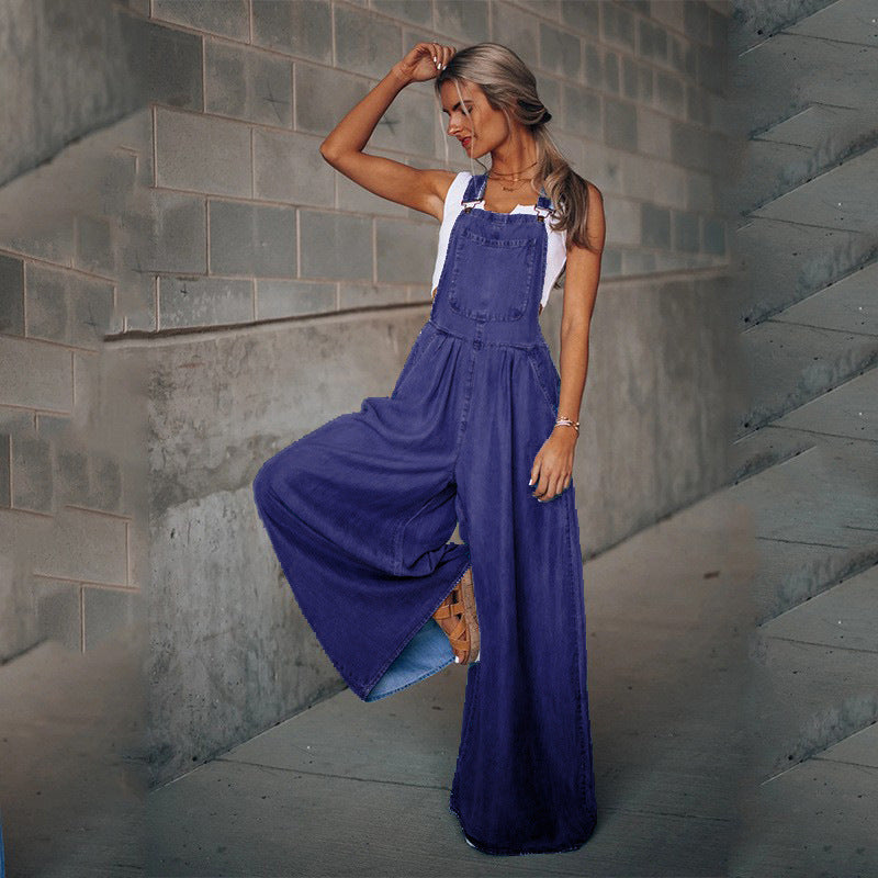 Femme Vidde-Ben Denim Overalls Stilla