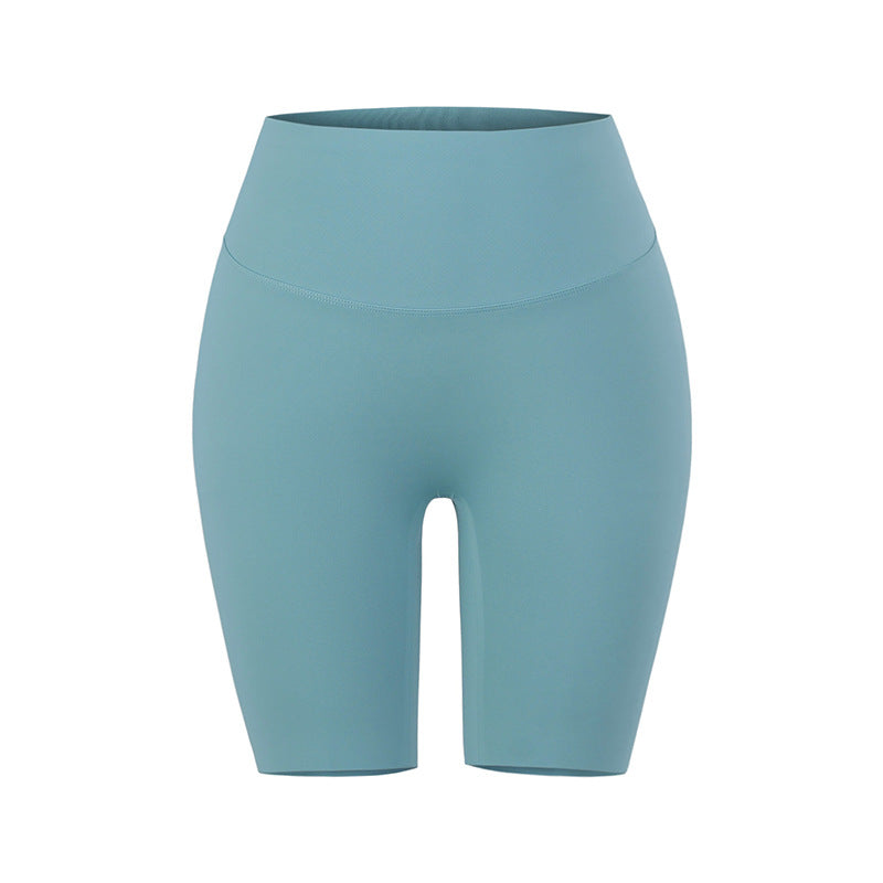 Dame high-waist sportshorts med åndbart materiale og elastisk komfortbånd Stilla