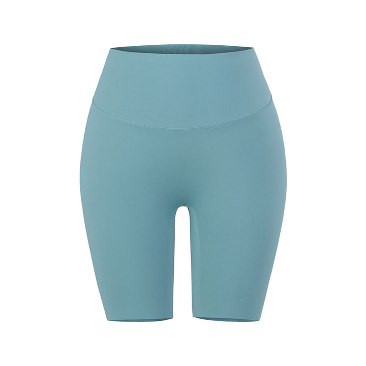 Dame high-waist sportshorts med åndbart materiale og elastisk komfortbånd Stilla