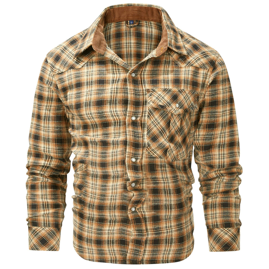Herrer ternet flannel skjorte Stilla