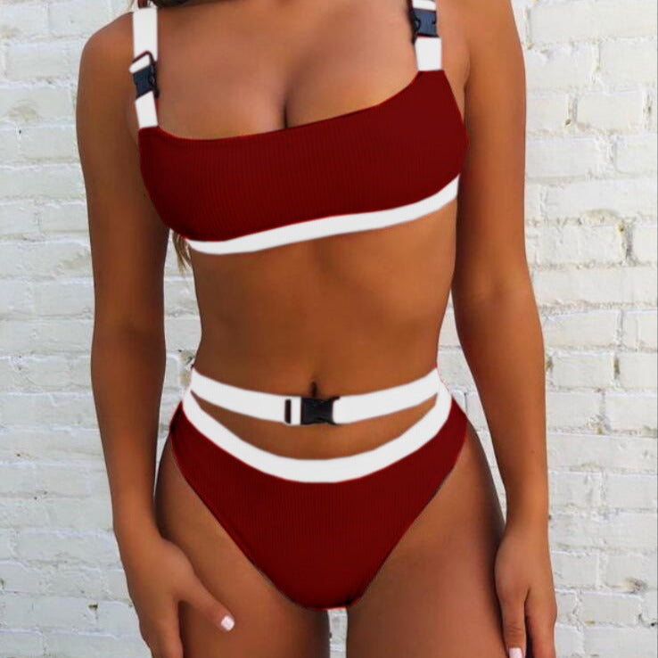 Damer Sporty Bikini med innovative spændelementer Stilla