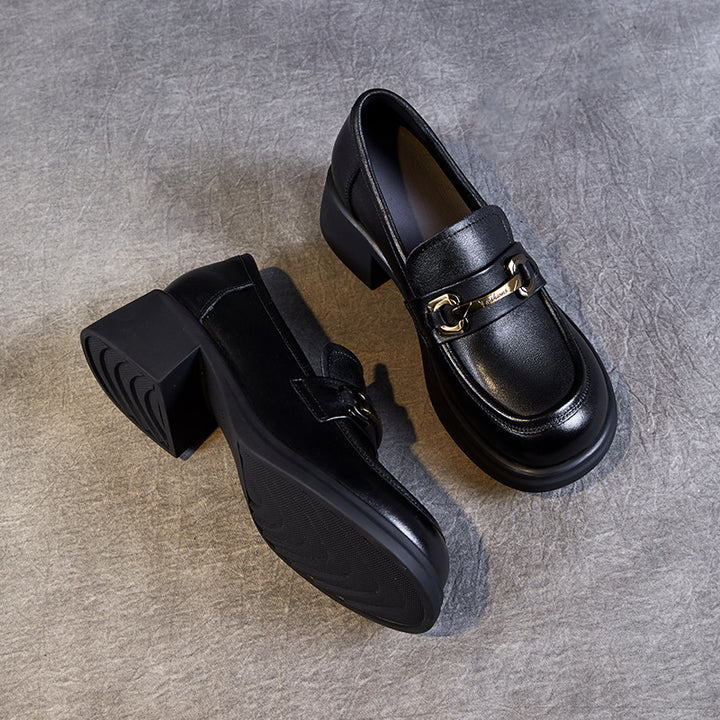 Femme Chunky Hælekilers Loafers Stilla