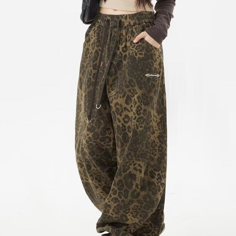 Dame Relaxed Fit Stufendruck Bukser Stilla