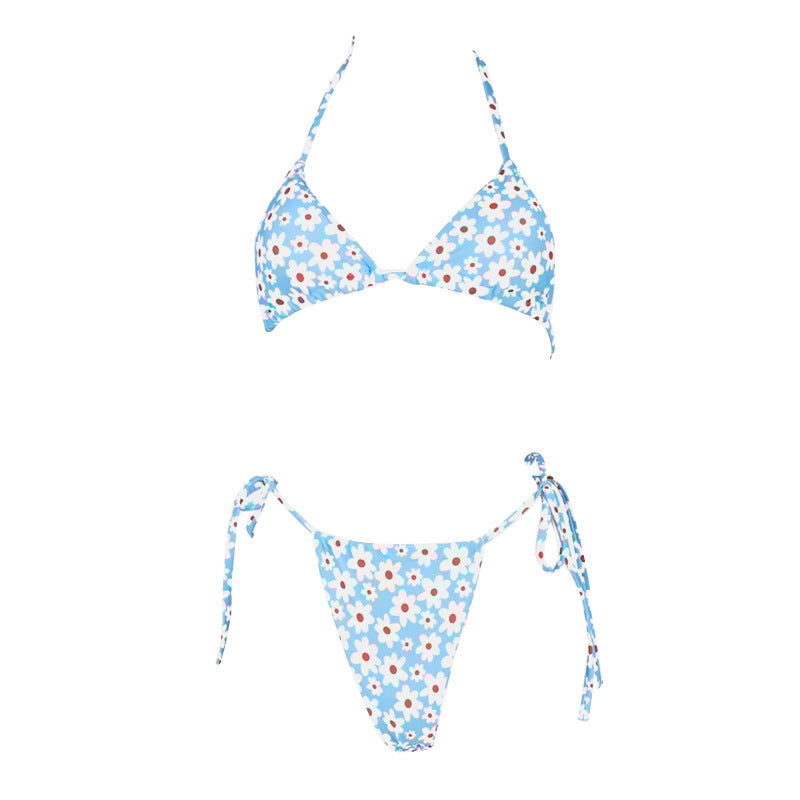 Dame bikini-sæt med blomsterdesign Stilla