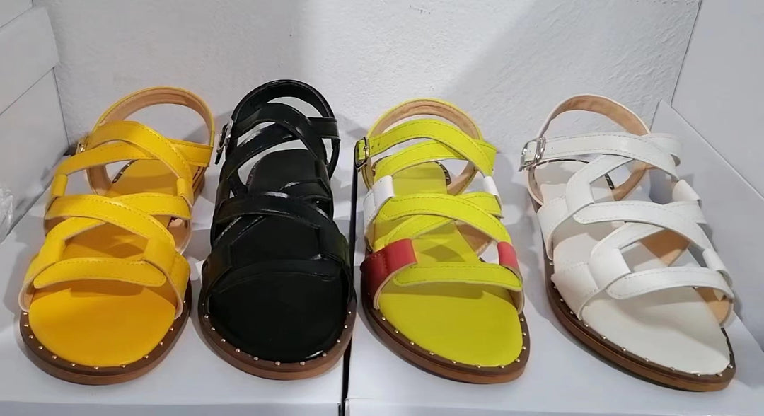 Dame Sporty Remsandaler med justerbare remme og skridsikre såler Stilla